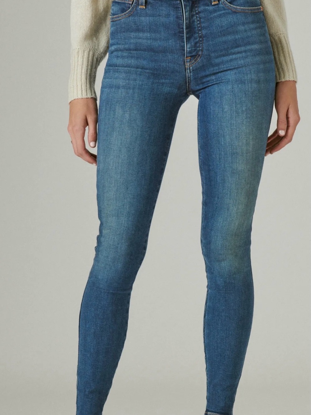 EUC Lucky Brand Uni Fit High Rise Skinny Jean
